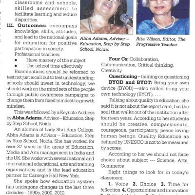 Teachers Conclave Article 1