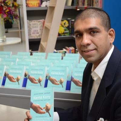 Jeroninio Jerry Almeida The Author With His Karma Kurry Series